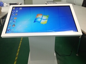 Touch one 55-inch high-definition touch kiosk Floor 